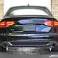 AWE Tuning Audi B8 A4 Touring Edition Exhaust - Dual Outlet Polished Silver Tips