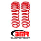 BMR 05-14 S197 Mustang GT/GT500 Rear Performance/Drag Lowering Springs - Red