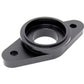 Torque Solution Billet Stock to Tial Blowoff Valve Adapter(Black): Mitsubishi Eclipse/Talon1G 90-94