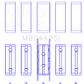 King Ford/Mazda Duratec 2.0/2.3 DOHC (Size 0.25) Silicon Bi-Metal Aluminum Main Bearing Set