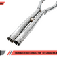 AWE Tuning 2015+ Dodge Charger 6.4L/6.2L SC Non-Resonated Touring Edition Exhaust - Silver Tips