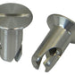 Moroso Quick Fastener - Flush Head - 5/16in x .550in - Aluminum - 10 Pack