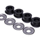 Energy Suspension Harley Davidson Softail/Sportster Stock Firm Handlebar Bushing Set - Black