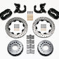 Wilwood Forged Dynalite P/S Rear Kit Drilled Rotor Ford 8.8 w/2.5in Offset-5 Lug