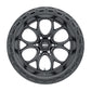 Weld Off-Road W108 20X10 Ledge 6X139.7 ET-18 BS4.75 Satin Black / Black Ring 106.1