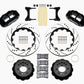 Wilwood Narrow Superlite 6R Front Hat Kit 14.00in Drilled 93-96 Mazda RX7