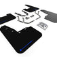 Rally Armor 18-22 Ford Fiesta ST MK8 Black UR Mud Flap w/ Blue Logo