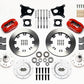 Wilwood Forged Dynalite Front Kit 12.19in Red AMC 71-76 OE Disc w/o Bendix Brakes