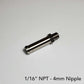 Ticon Industries 4mm Nipple Type 40mm OAL 1/16in NPT Fitting