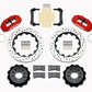 Wilwood Narrow Superlite 4R Rear Kit 14.00in Drilled Red Morrison Multilink IRS (10-15 Camaro Based)