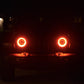 Oracle Jeep Wrangler JL/Gladiator JT LED Surface Mount Headlight Halo Kit - White