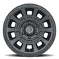 ICON Thrust 17x8.5 6x120 0mm Offset 4.75in BS Satin Black Wheel