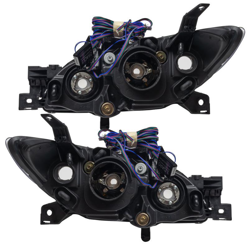 Oracle 04-09 Mazda 3 SMD HL - 4DR - Halogen Style - ColorSHIFT w/ Simple Controller