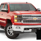 Bushwacker 16-18 Chevy Silverado 1500 Fleetside Pocket Style Flares 4pc 78.8/97.8in Bed - Black