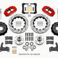 Wilwood Narrow Superlite 6R Front Hub Kit 14.00in Drill Red 65-72 CDP C Body -Drum