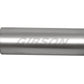 Gibson MWA Superflow Center/Center Round Muffler - 5x10in/2.5in Inlet/2.5in Outlet - Stainless