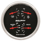 AutoMeter Gauge Quad 5in. 0 Ohm(e) to 90 Ohm(f)Elec Designer Black