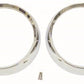 Omix Headlight Bezel Set Chrome 72-86 Jeep CJ Models