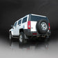 Corsa 06-08 Hummer H3 3in Cat-Back Dual Rear w Single 4in Black Pro-Series Tips
