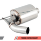 AWE Tuning BMW F3X 340i Touring Edition Axle-Back Exhaust - Chrome Silver Tips (90mm)