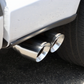 Carven 15-20 Ford F-150 5.0L Competitor Series Cat-Back w/R-Series Muf. & 4in. Dual Tip - Polished