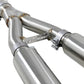 aFe POWER Takeda 2.5in 304 SS CB Exhaust w/ Black Tips 17-19 Infiniti Q60 V6-3.0L (tt)