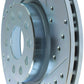 StopTech Select Sport 06-17 Volkswagen Jetta Slotted & Drilled Front Left Rotor