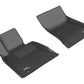 3D MAXpider 2015-2019 Genesis/Hyundai G80/Genesis Sedan Kagu 1st Row Floormat - Black
