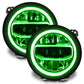 Oracle Jeep Wrangler JL/JT RGB+W Headlight DRL Upgrade Kit - ColorSHIFT w/ Simple Controller