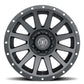ICON Compression 20x10 8x6.5 -19mm Offset 4.75in BS 121.4mm Bore Satin Black Wheel
