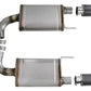 aFe MACH Force Xp SS Axle Back Exhaust System w/ Carbon Fiber Tips 15-17 Ford Mustang GT V8-5.0L