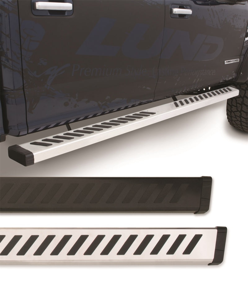 Lund 2017 Ford F-250 Super Duty Crewcab Summit Ridge 2.0 Running Boards - Stainless