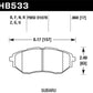 Hawk 05-08 LGT D1078 DTC-60 Race Front Brake Pads