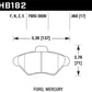 Hawk Performance Ceramic Street Brake Pads