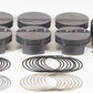 Mahle MS Piston Set SBF 347ci 4.030in Bore 3.4in Stroke 5.4in Rod .927 Pin -6cc 10.1 CR Set of 8