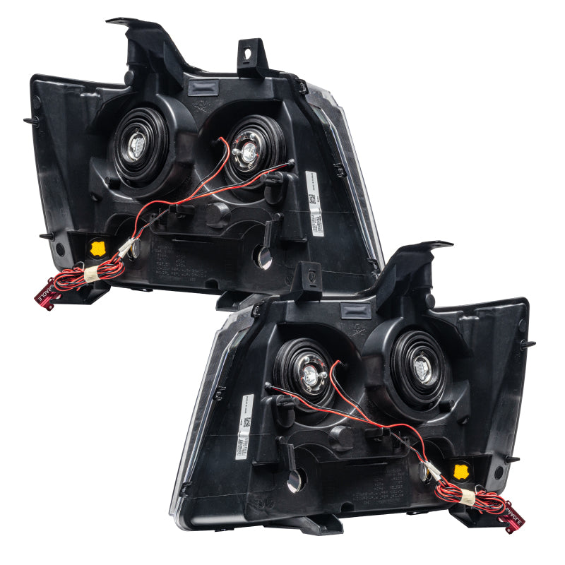Oracle 07-13 Chevrolet Avalanche Pre-Assembed SMD Headlights - ColorSHIFT w/o Controller