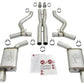 aFe MACHForce XP 3in 304 SS Cat-Back Exhausts w/ Polished Tips 15-17 Ford Mustang GT V8-5.0L/V6-3.7L