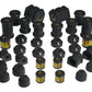 Prothane 99-00 Honda Civic Total Kit - Black