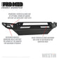 Westin 13-18 Dodge Ram 1500 / 2019 Ram 1500 Classic Pro-Mod Front Bumper