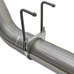 aFe LARGE BORE HD 5in 409-SS DPF-Back Exhaust w/Polished Tip 2017 Ford Diesel Trucks V8 6.7L (td)