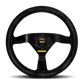 Momo MOD69 Steering Wheel 350 mm -  Black Suede/Black Spokes