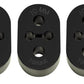 Torque Solution Exhaust Mount Kit: Dodge Neon 1995-99