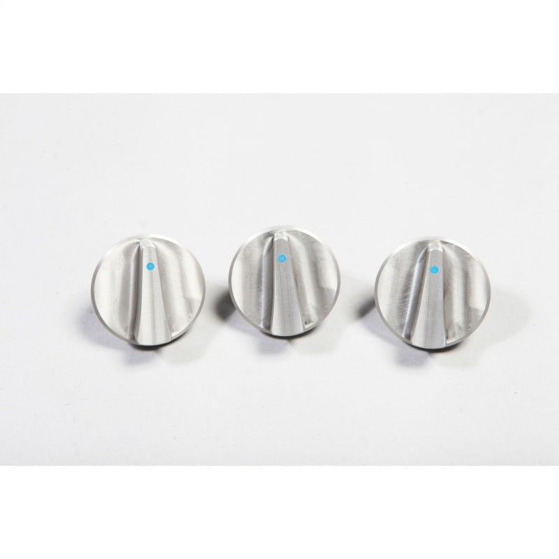 Alum Climate Control Knob Set Blue