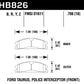 Hawk 13-16 Ford Taurus SHO / 13-16 Lincoln MKS Performance Ceramic Street Front Brake Pads