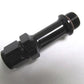 Fragola -8AN x 9/16-24 Carb Adapter Long 3in - Black