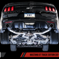 AWE Tuning S550 Mustang GT Cat-back Exhaust - Track Edition (Chrome Silver Tips)