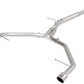 aFe MACHForce XP 3in-2.5in SS Exhaust Axle-Back 17-19 Audi A4 (B9) L4-2.0L (t) - Polished