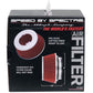Spectre Adjustable Conical Air Filter 2-1/2in. Tall (Fits 3in. / 3-1/2in. / 4in. Tubes) - Red