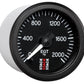 Autometer Stack 52mm 0-2000 Deg F Pro Stepper Motor Exhaust Gas Temp Gauge - Black