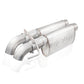 Stainless Works 2010-14 Ford Raptor 3in Exhaust Chambered Mufflers Dump Exit
